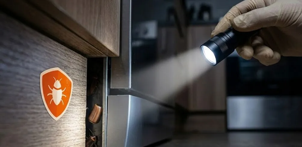 kakkerlakken in de keuken