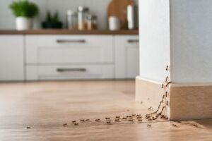 mieren nest in huis
