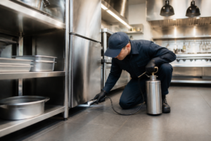 ongedierte bestrijder in de horeca